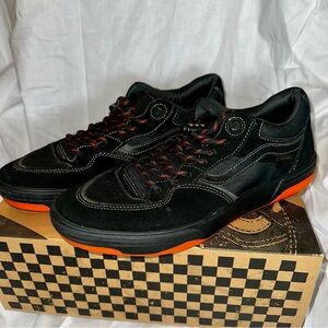 Vans X Spitfire Rowan 2 Black Orange Skate Sneakers men’s 12 limited edition